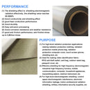 RF Shielding Fabric Conductive Cloth Soft Multi-Purpose Material For DIY