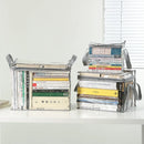 Foldable Book Box Transparent Waterproof Organizer For Home And Classroom