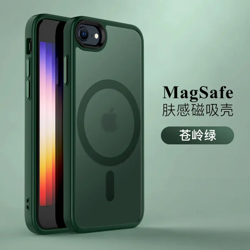 Magnetic Case For IPhone Compatible With MagSafe IPhone Models Black