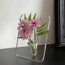 Transparent Picture Frame Vase Creative Flower Arrangement Decoration Gift