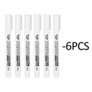 White Paint Pen 1.0mm Waterproof Permanent Paint Marker For Art