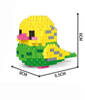 Colorful Micro Mini Building Blocks Parrot Model 3D Puzzle Toy