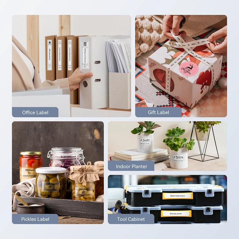 NiiMbot B21 PRO Bluetooth Thermal Label Printer Wireless Mini Barcode Maker