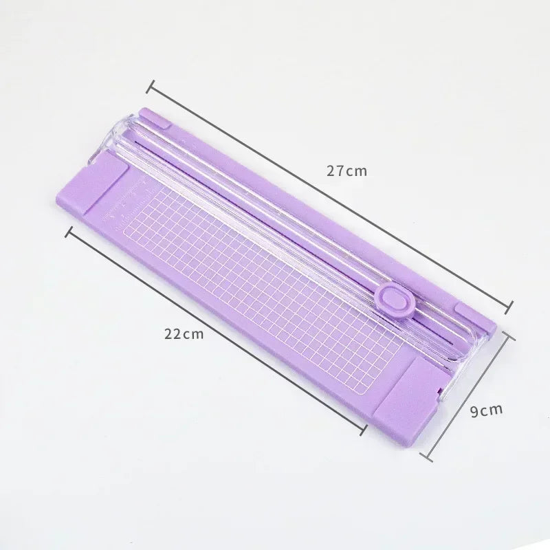 A4 Paper Cutter With Bidirectional Cutting And Pull-out Ruler