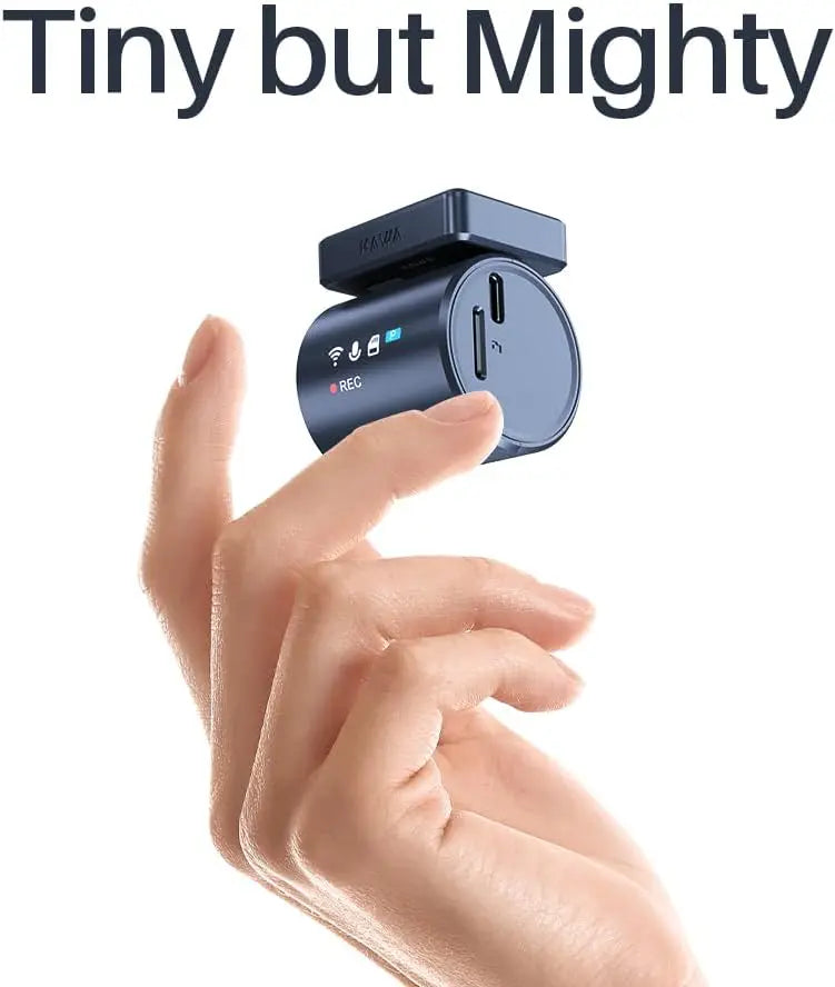 Dash Camera For Cars Transparent Display Voice Control Night Vision QHD