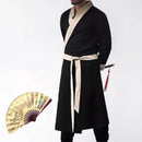 Plus Size Ninja Costume For Men Japanese Old Fantasy Cosplay Halloween