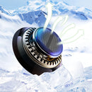 Solar Car Air Freshener Rotating Aromatherapy Deodorizer Ornament