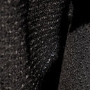 Black Tweed Fabric Thick Wool Texture For Coat Dress Sewing