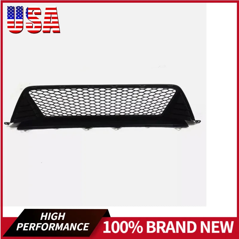 Honda Civic Front Grille Cover Gloss Black Type R Style Lower Grill
