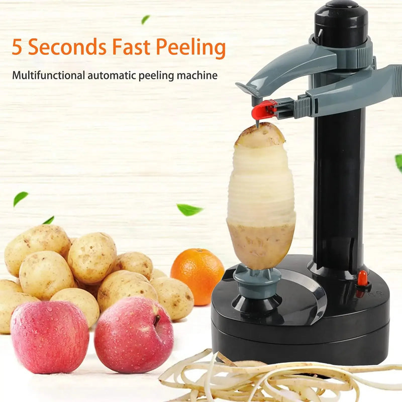 Electric Potato Peeler Automatic Rotating Apple Fruit Vegetable Tool
