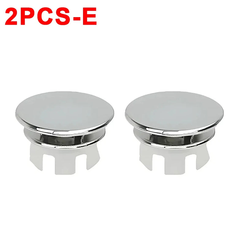 Sink Overflow Ring Cover Bathroom Basin Round Plastic Replacement
