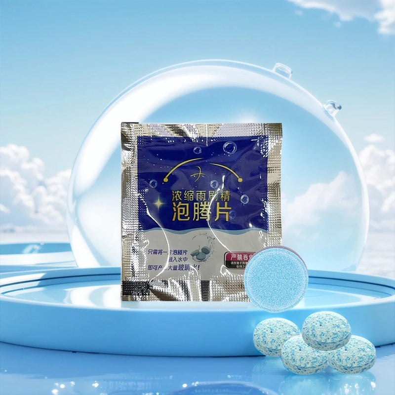 Car Windscreen Cleaner Tablet Effervescent Auto Wiper Glass Cleaning
