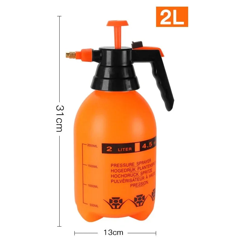 Car Washing Pressure Spray Pot 1.5 To 3.0L Auto Cleaning Pump Sprayer