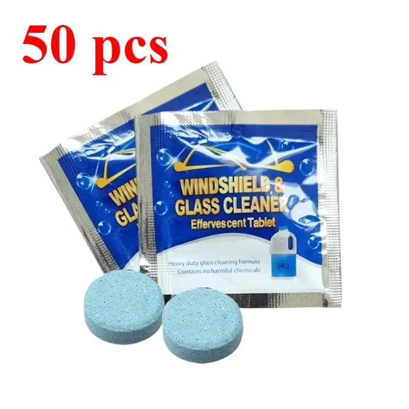 Car Windshield Washer Tablets Effervescent Cleaning Solid Tablets