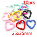 Colorful Mixed Alloy Jump Rings Lobster Clasp DIY Jewelry Making Supplies