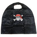 Children's Pirate Cape Costume With Skull Hat Toy Set For Parties