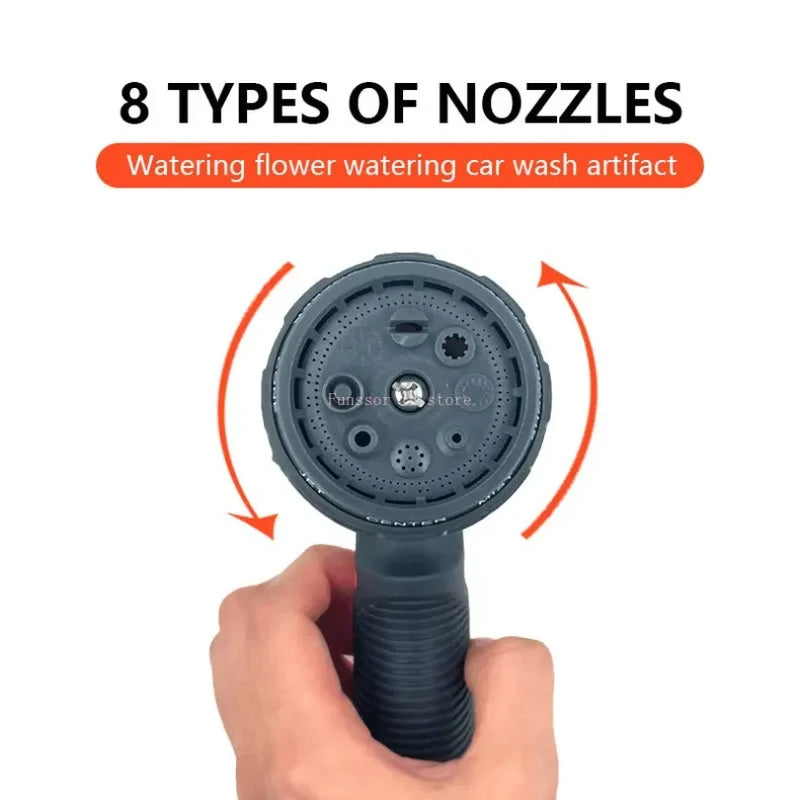 Multi-Function Garden Hose Nozzle For Lawn Watering And Car Wash