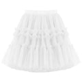 Girls Tutu Dress Mid-length Birthday Party Dance Princess Skirt
