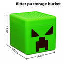 Magnetic Building Blocks Storage Box Plastic Organizer Container For Kids