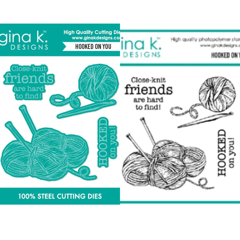 Hooked On You Metal Cutting Dies For DIY Scrapbooking Crafts