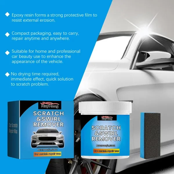 Rayhong Car Scratch Remover Plaster Finish Care Solution