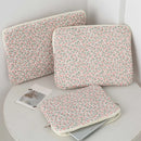 Quilted Laptop Sleeve Case Protective Cover For 11 To 15 Inch Laptops