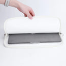 Quilted Laptop Sleeve Case Protective Cover For 11 To 15 Inch Laptops