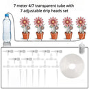 Automatic Plant Watering System Adjustable Drip Irrigator For Balcony Gardens