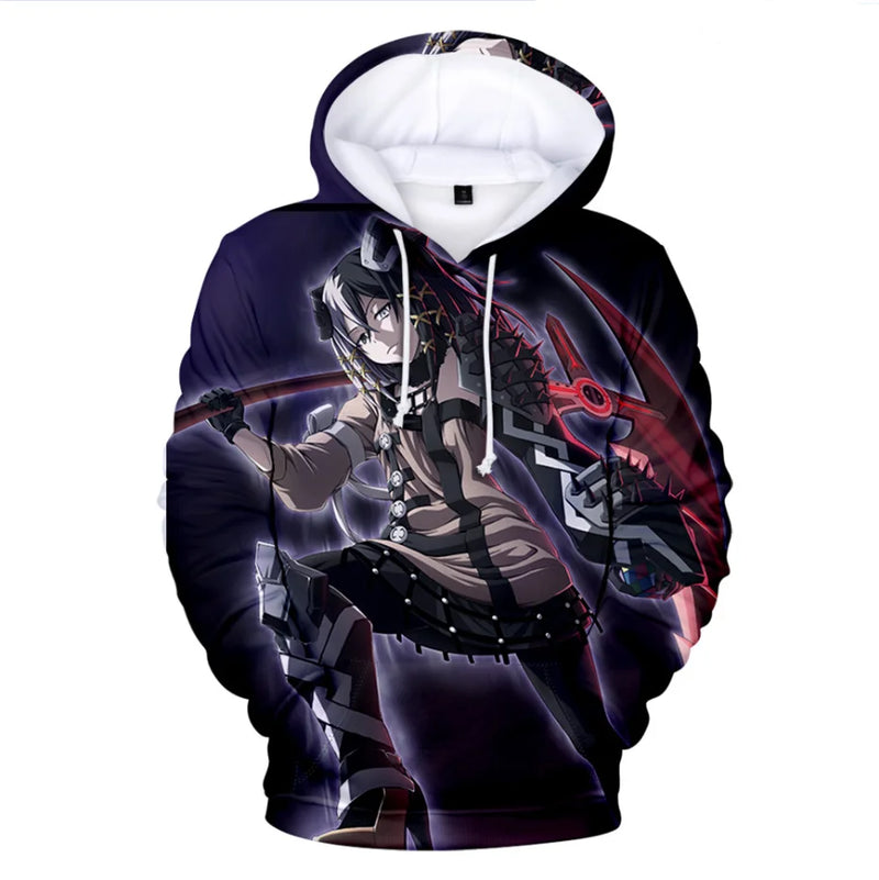 Overlord Albedo Hoodie Casual Oversized Sweatshirt For Men Women