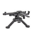 WWII Military Building Blocks Toy Soldier Figure With Machine Gun Mortar