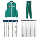 Season 2 Seong Gi-hun Cosplay Costume Game Tracksuit T-shirt Suit
