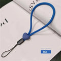 Mobile Phone Strap Adjustable Colorful Heart Wrist Elastic Lanyard