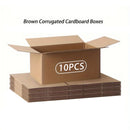 Mailing Shipping Boxes Brown Single Wall Corrugated Cardboard 7.87x4.13x5.31 Inches