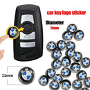 Car Remote Key Stickers Badge Emblem Accessories For BMW E90 E34 E36 E39