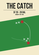 Football Canvas Wall Art Golden Goal Soccer Sports Poster Print