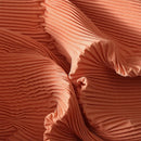 Pleated Fabric Soft Polyester Textile For Wedding Decor Sewing