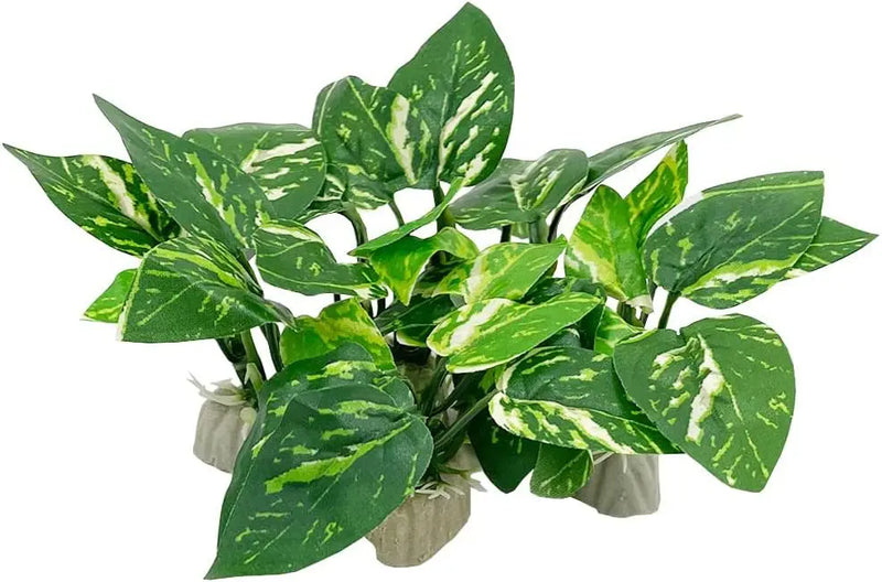 Aquarium Ornaments Plastic Simulation Plants Trees Rocks Fish Tank Decor