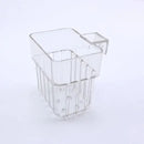 Aquarium Plant Basket Transparent Hanging Pot Aquatic Plants Holder