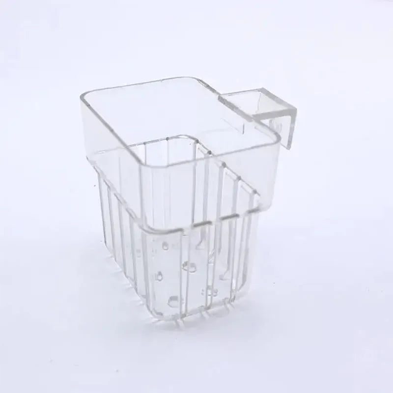 Aquarium Plant Basket Transparent Hanging Pot Aquatic Plants Holder