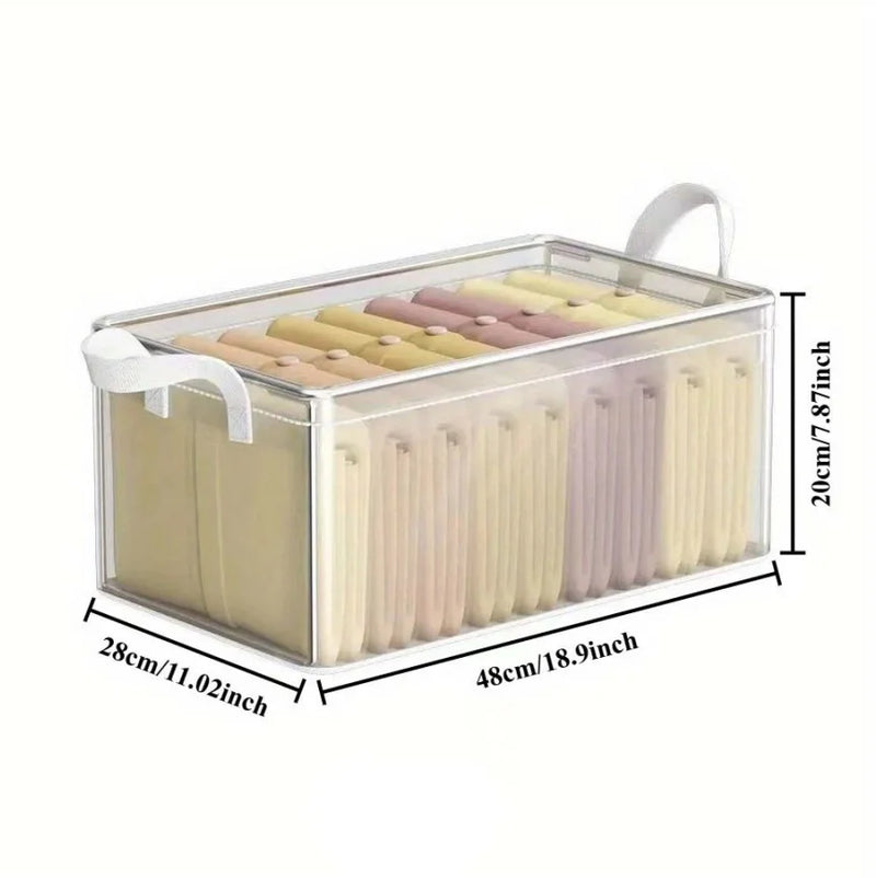 Clothes Organizer Storage Box Foldable Waterproof Steel Frame Design