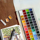 Artist Watercolor Paint Set 24 60 98 130 Colors Professional Pigments