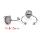 10pcs Adjustable Stainless Steel Ring Settings Blank Base For Jewelry