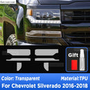 Chevrolet Silverado Headlight Protective Film Transparent Scratch Resistant