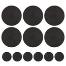 Set Of 12 Round Braided Table Mats Non Slip Heat Resistant Pads
