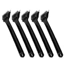 5pcs Bird Cage Cleaning Brush Stainless Steel Long Handle Bristles
