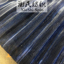 Gradient Pleated Glitter Mesh Fabric Gray Soft Shiny Textile For Sewing