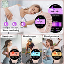 LIGE Smartwatch Bluetooth Call Fitness Heart Rate Monitor For Android IOS