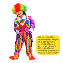 Halloween Boys Clown Costume Circus Performer Carnival Role Play Outfit