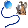 Automatic Rolling Ball Cat Toy USB Rechargeable Tail Lamp Interactive Pet Toy