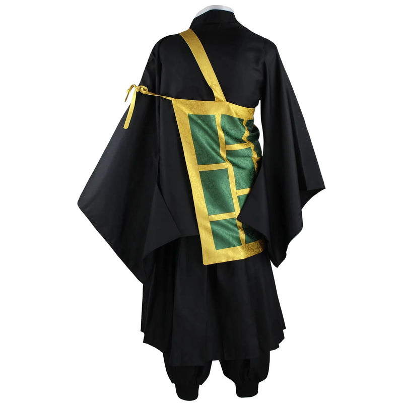 Geto Suguru Cosplay Costume Blue Black Kimono School Uniform Anime